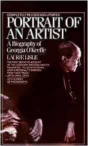 Book cover of Portrait of an artist : a biography of Georgia O'Keeffe by  Laurie Lisle.
